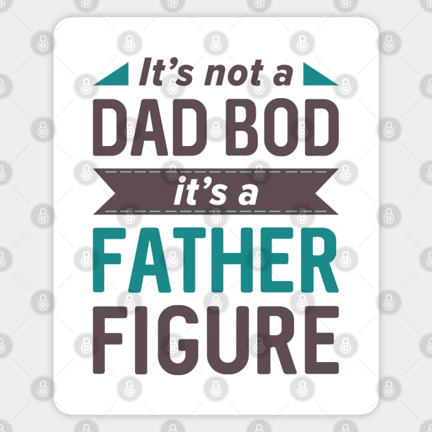 Father Figure Sticker by LuckyFoxDesigns